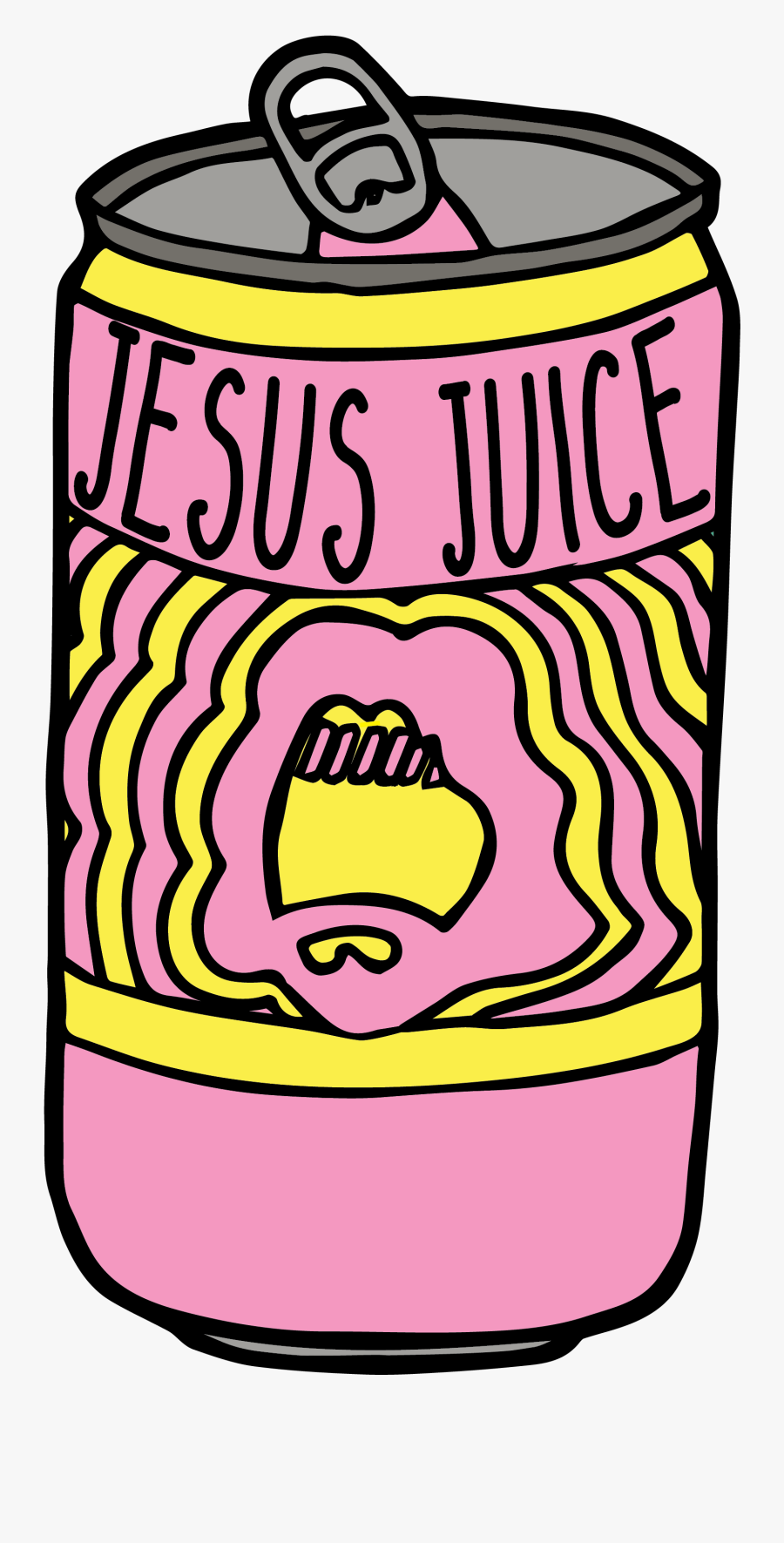 Graphic Design Work Including Logos And Fashion Design - Jesus Juice Clothing, Transparent Clipart