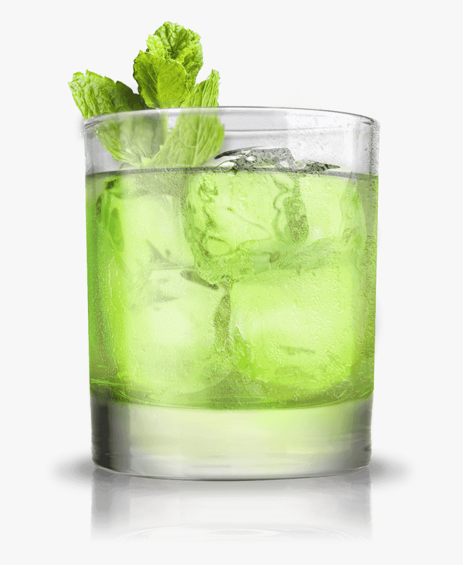Green Cocktail Drinks Png, Transparent Clipart