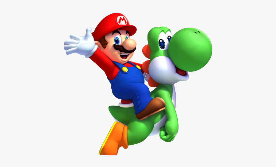 Mario Bros E Yoshi, Transparent Clipart