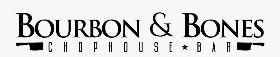 Bourbon And Bones Scottsdale Logo, Transparent Clipart