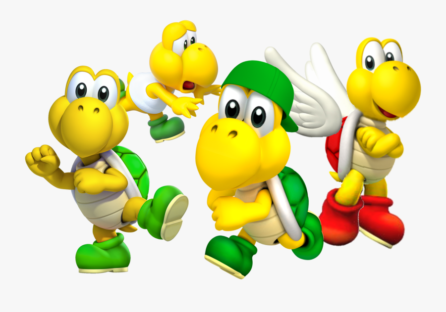Download Bowser Characetrs Gaming - Koopa Troopa Super Mario Odyssey, Transparent Clipart