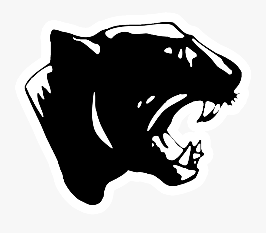 School Logo - Volleyball Panthers, Transparent Clipart