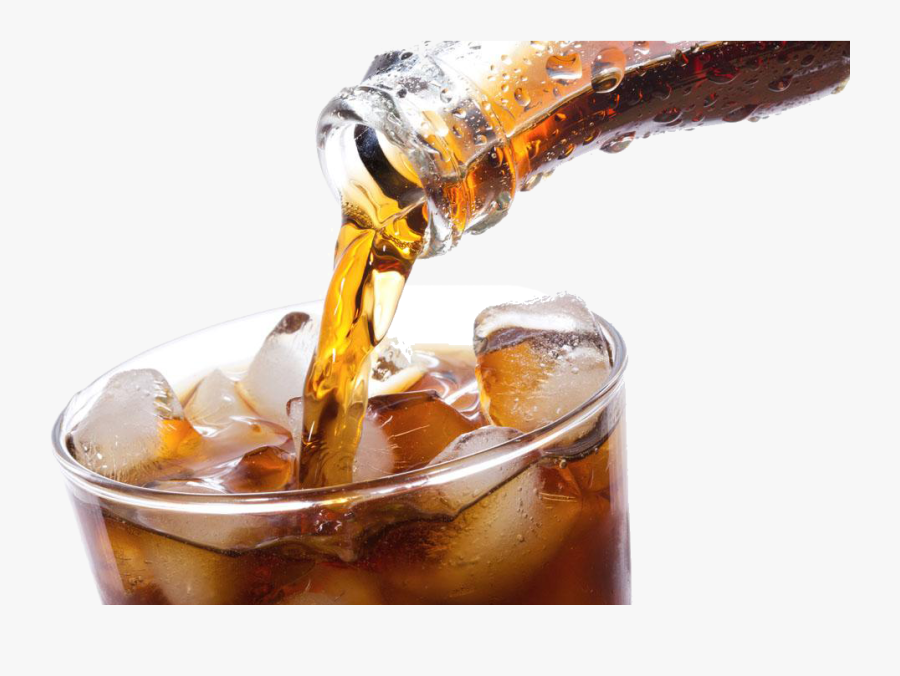 Pouring Soft Drink, Transparent Clipart