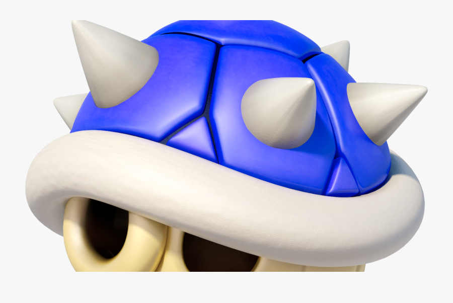 Transparent Mario Kart 8 Png - Blue Shell Mario Png, Transparent Clipart