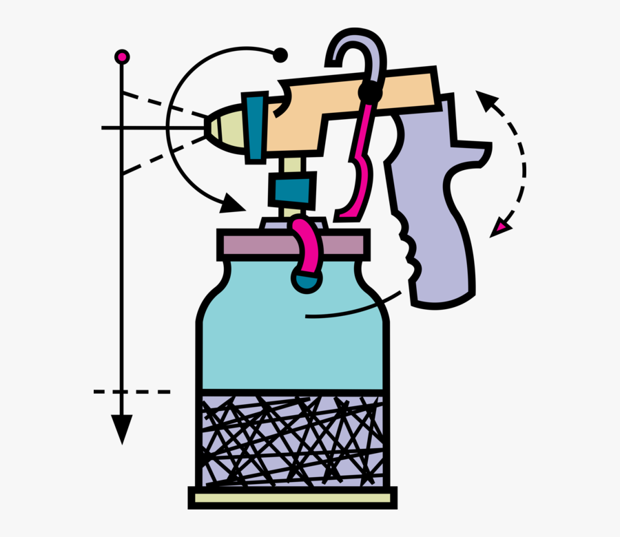 Transparent Airbrush Png, Transparent Clipart