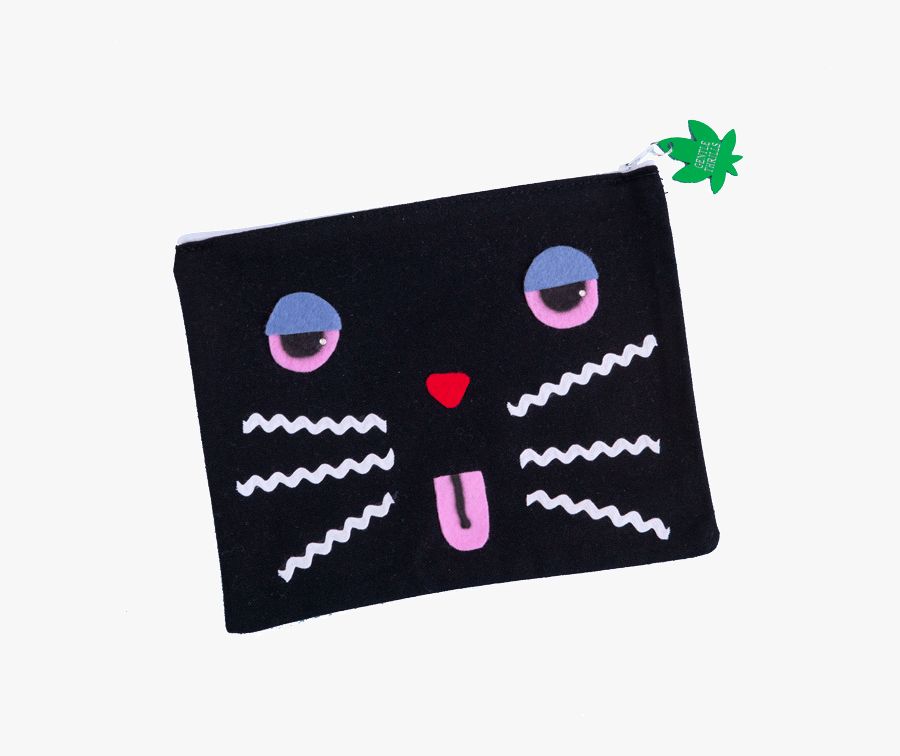 Black High Doggie Pouch Front Thumbnail - Coin Purse, Transparent Clipart
