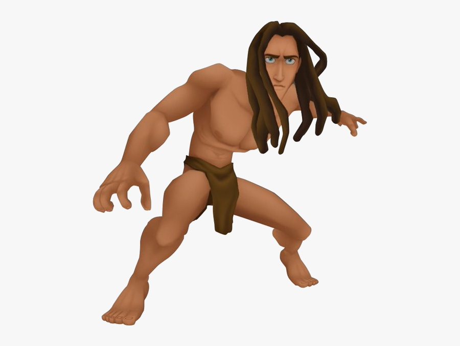 Tarzan Clip Art - Tarzan Kingdom Hearts, Transparent Clipart