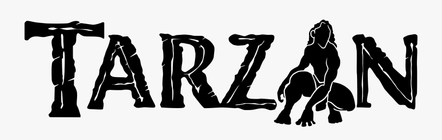 Transparent Tarzan Logo Png, Transparent Clipart