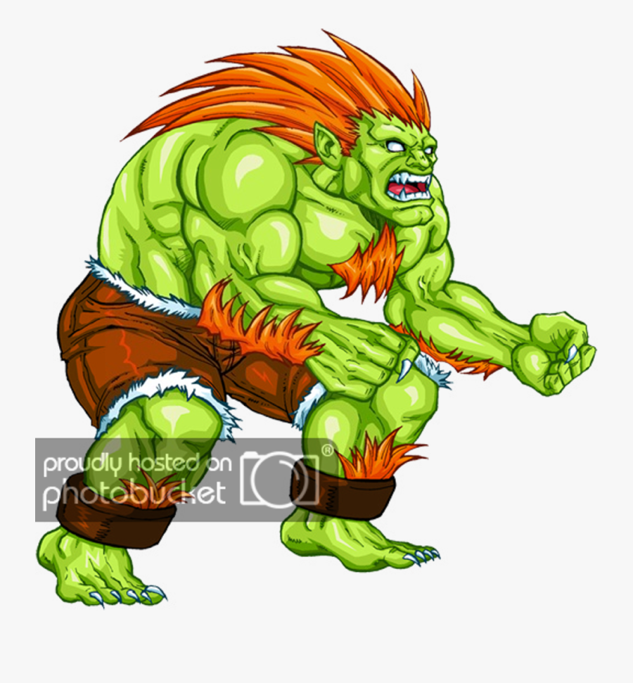 Fights Clip Tarzan - Street Fighter Blanka Png, Transparent Clipart
