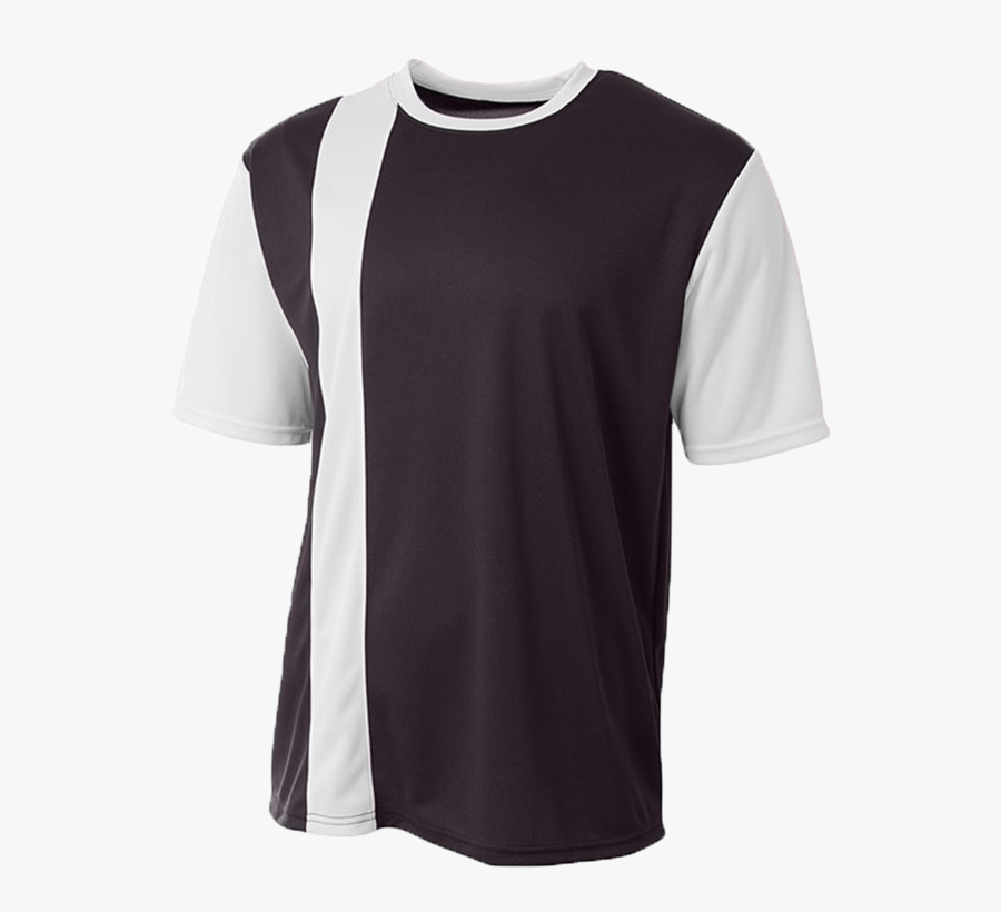 Mens Legend Soccer Jersey N3016 Black White - Active Shirt, Transparent Clipart