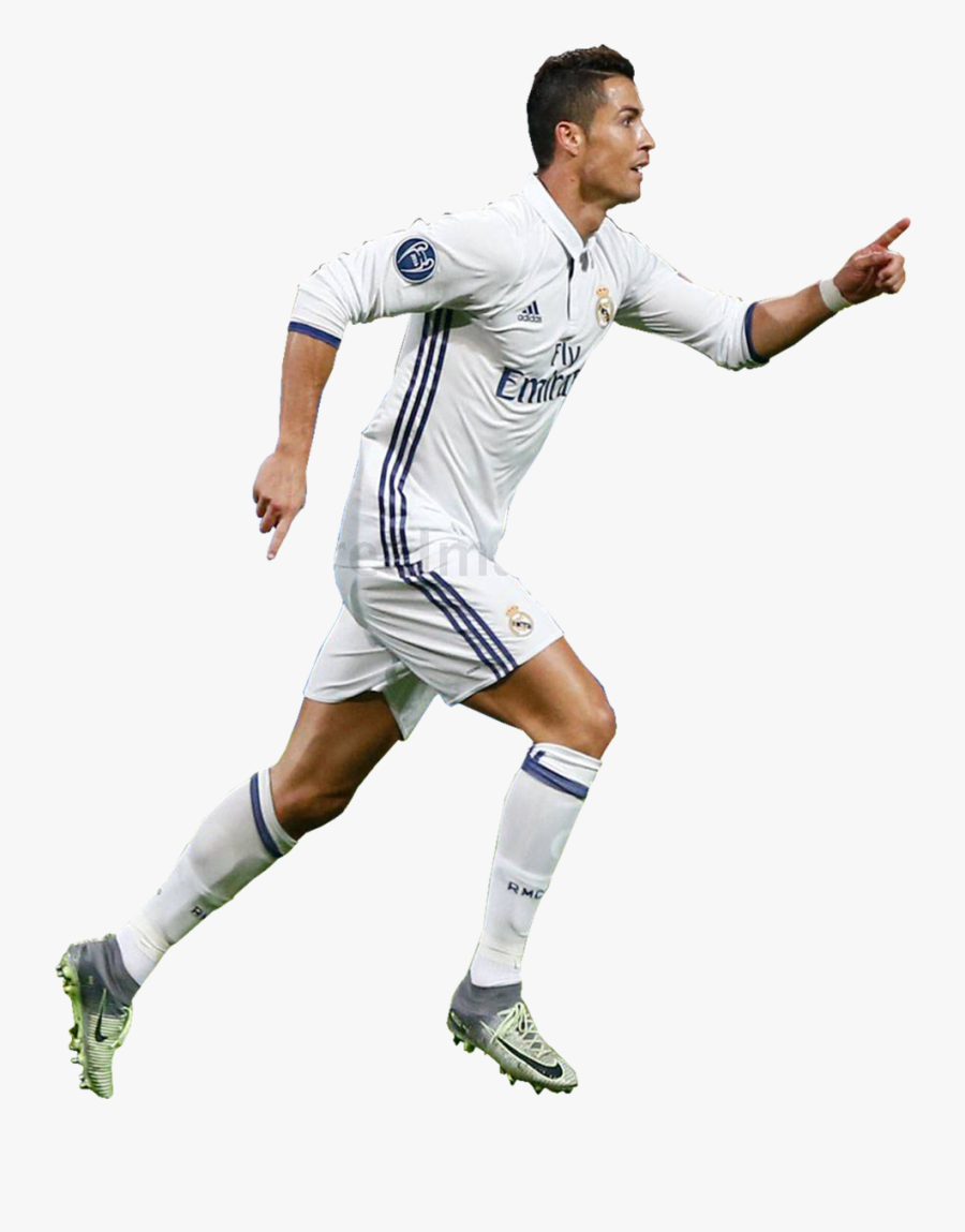 Ronaldo Cliparts - Cristiano Ronaldo Running Png, Transparent Clipart