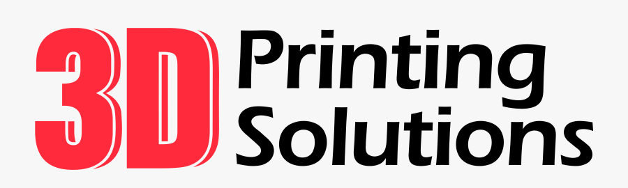 Clip Art Fonts For 3d Printing - 3d Printing Solutions, Transparent Clipart