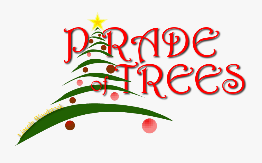 Parade Of Trees In Lincoln, Nh - Christmas, Transparent Clipart