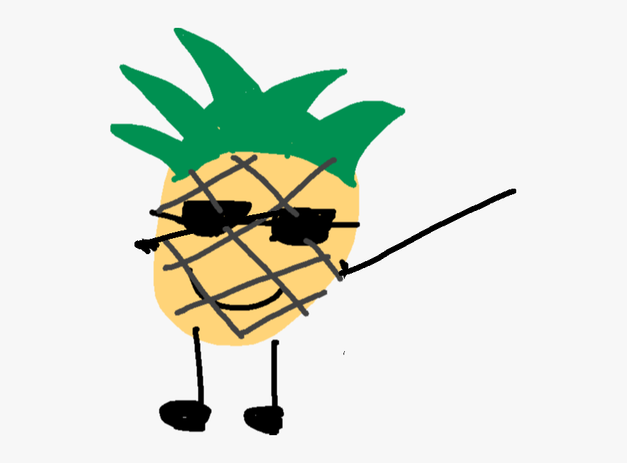 Transparent Cartoon Pineapple Png, Transparent Clipart