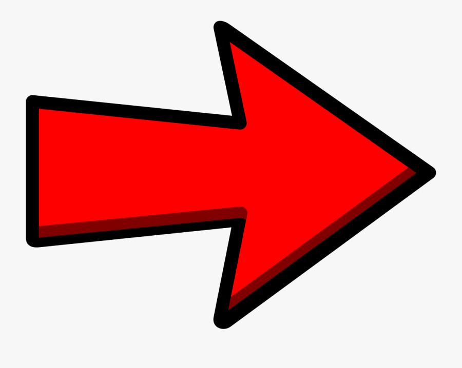 Arrow Pointing Right Transparent, Transparent Clipart