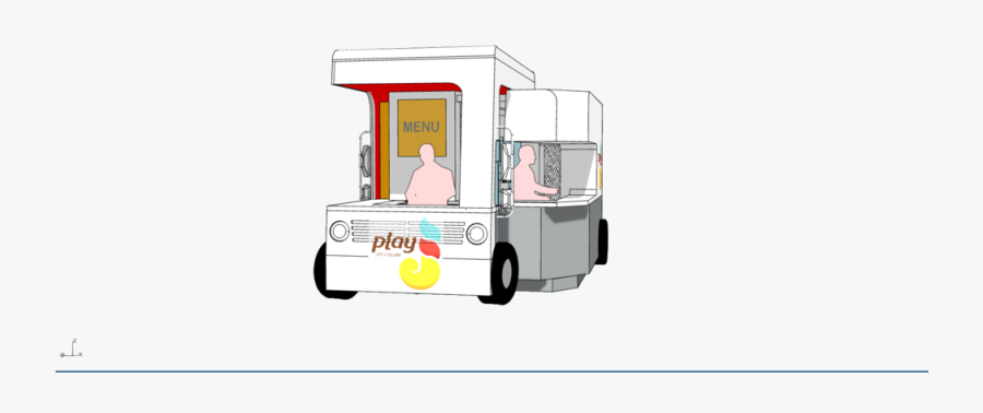 Perspa Copy - Bus - Food Truck, Transparent Clipart