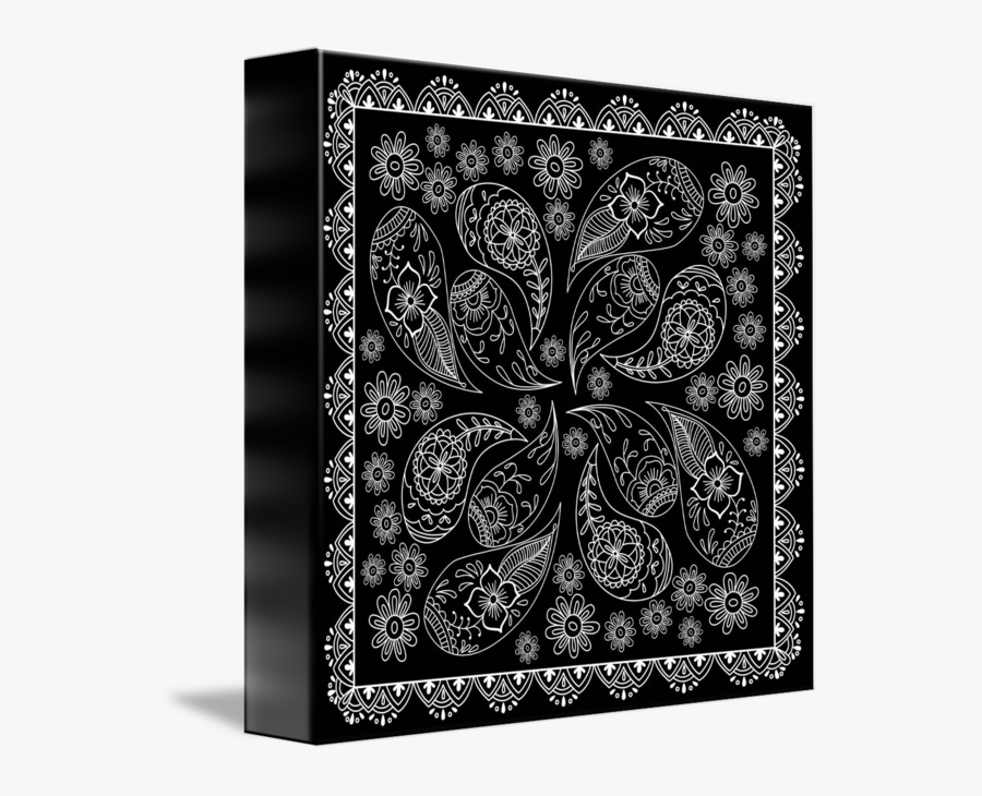 Clip Art Bandana Design - Motif, Transparent Clipart