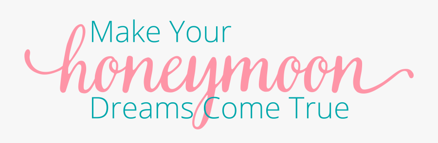 Honeymoon Travel Agent - Calligraphy, Transparent Clipart