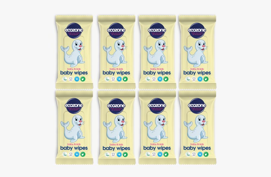 Ecozone Organic Baby Wipes - Cartoon, Transparent Clipart