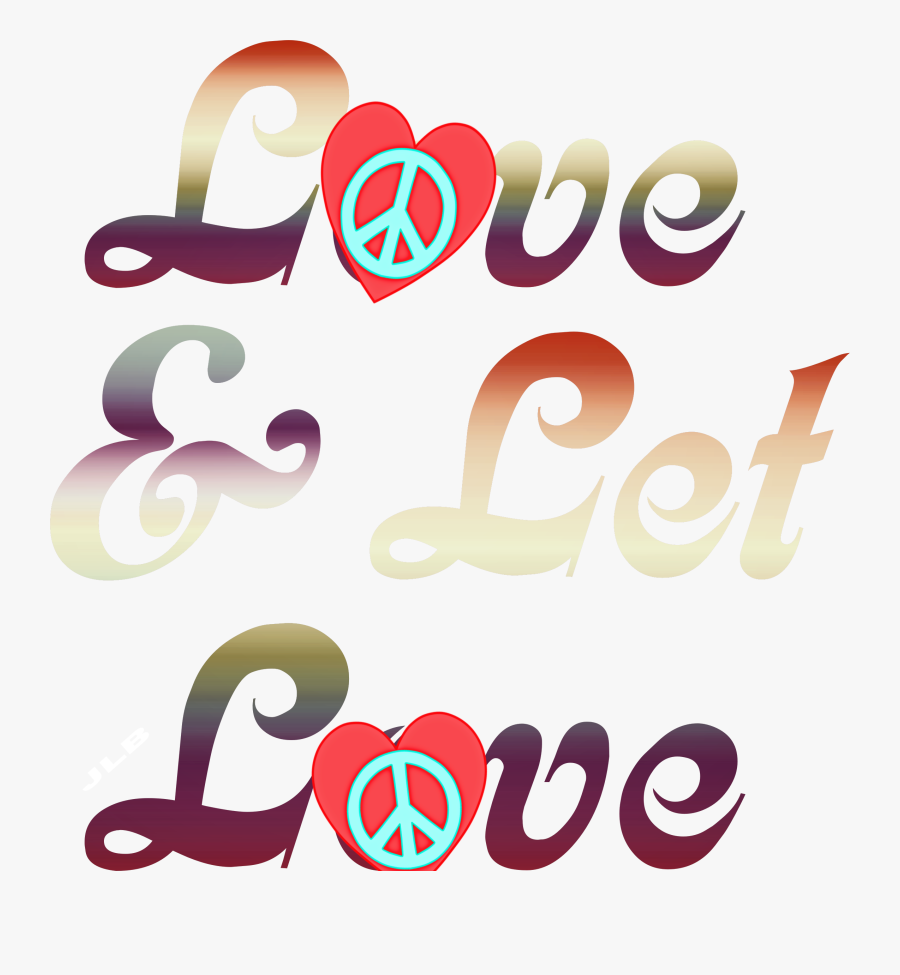 L☮ve & Let L☮ve/jlb Hippie Art, Hippie Chick,, Transparent Clipart