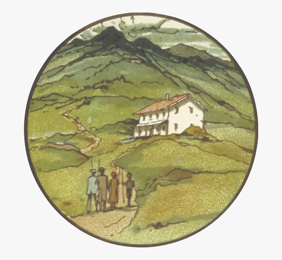 National Park,tree,hut - Circle, Transparent Clipart