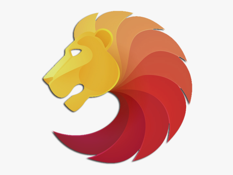 Lion Logo, Transparent Clipart