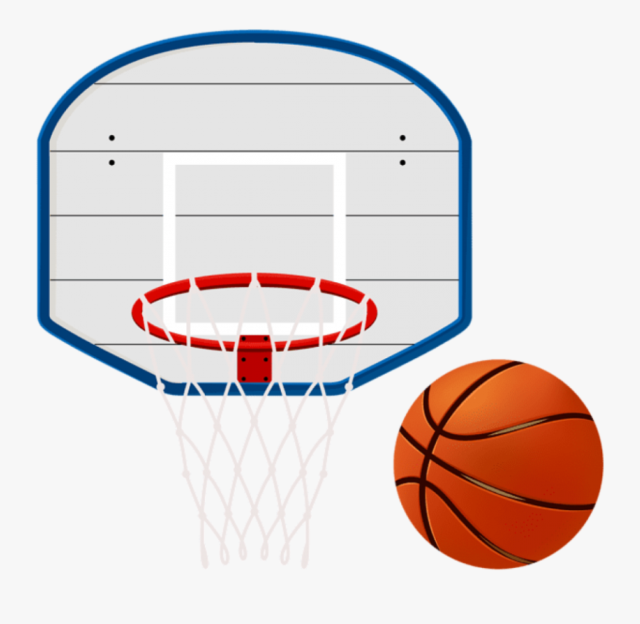 Basketball Hoop Png - Transparent Basketball And Hoop, Transparent Clipart