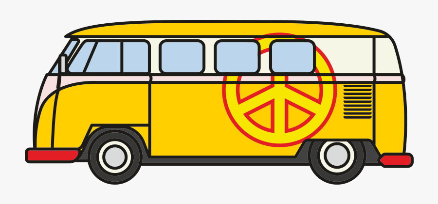 Compact Car Beetle Type Volkswagen Free Photo Png Clipart - Автобус Хиппи Png, Transparent Clipart