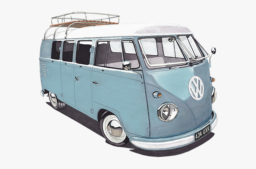 Volkswagen Van Png, Transparent Clipart