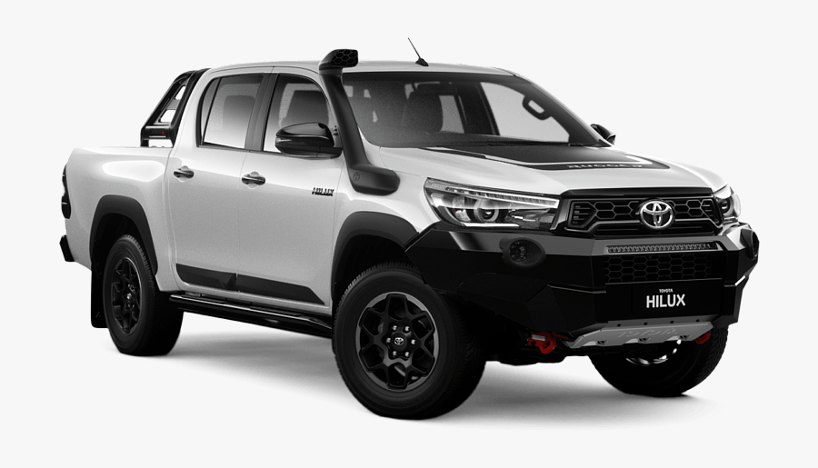 Vans Clipart Toyota - Hilux Rugged X Black, Transparent Clipart
