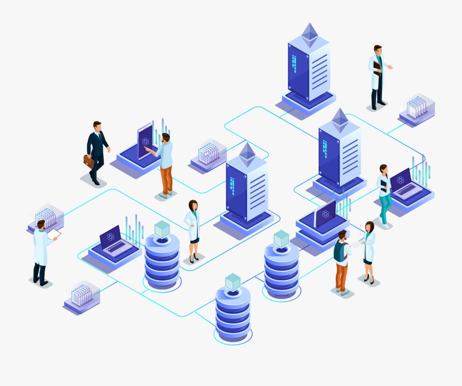 Decentralization Science Technology Blockchain Medicalchain - Descentralizacion Png, Transparent Clipart