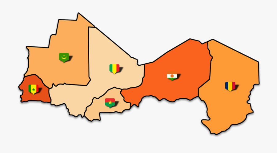Tsep Countries - Sahel Clipart, Transparent Clipart