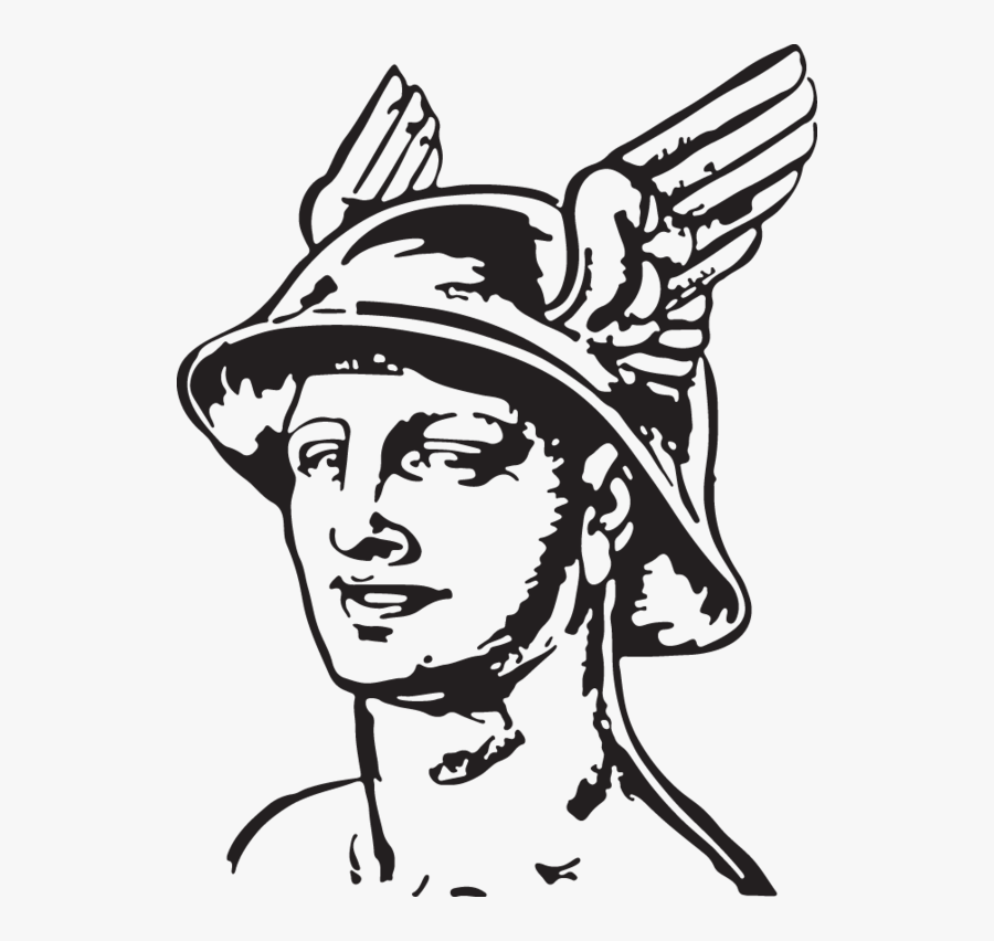 Transparent Winged Foot Clipart - Illustration, Transparent Clipart