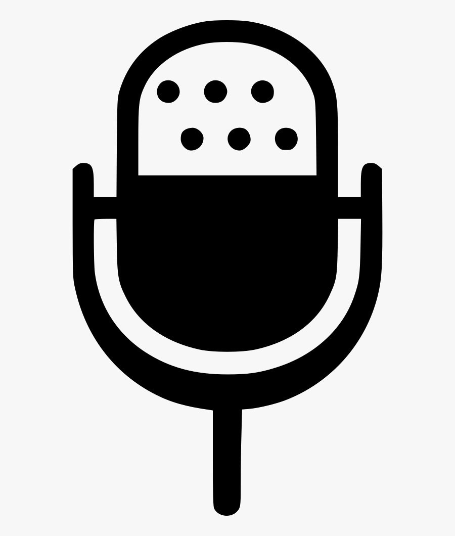 Transparent Vintage Microphone Clipart, Transparent Clipart