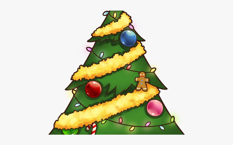 Christmas Village Cliparts - Christmas Tree Clip, Transparent Clipart