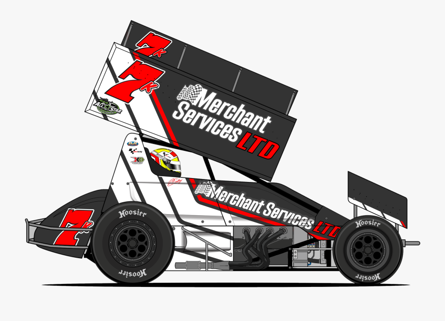 Sprint Car Racing Tire Auto Racing Stock Car Racing - Sprint Car Racing, Transparent Clipart