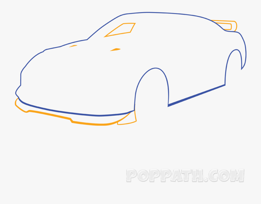 How To Draw A Race Car Pop Path Model Car , Free