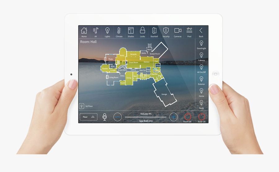 Aspen, Co Crestron Automation Systems - Crestron Office Ipad, Transparent Clipart