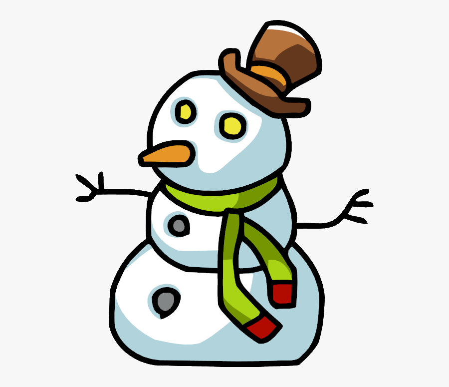 Snowball Clipart Melted - Scribblenauts Cold, Transparent Clipart