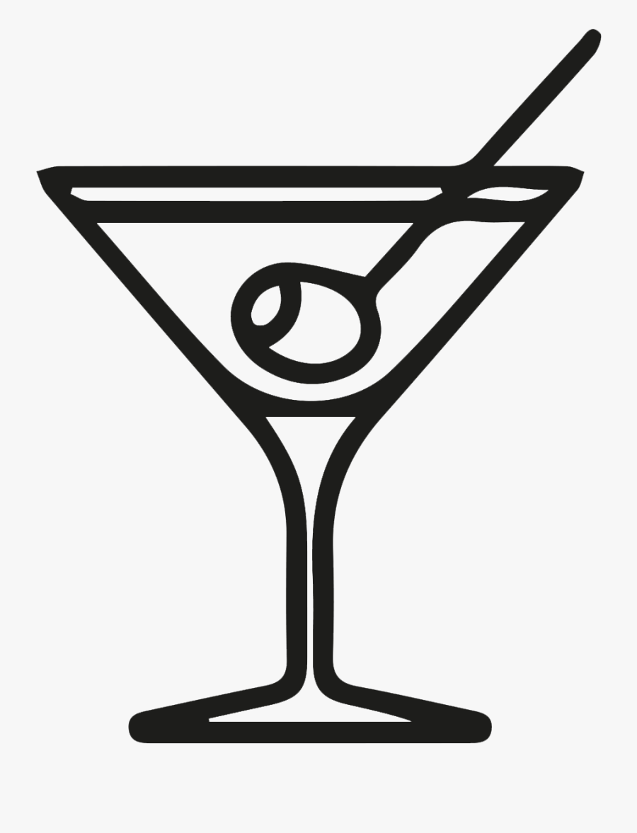 Martini Glass, Transparent Clipart