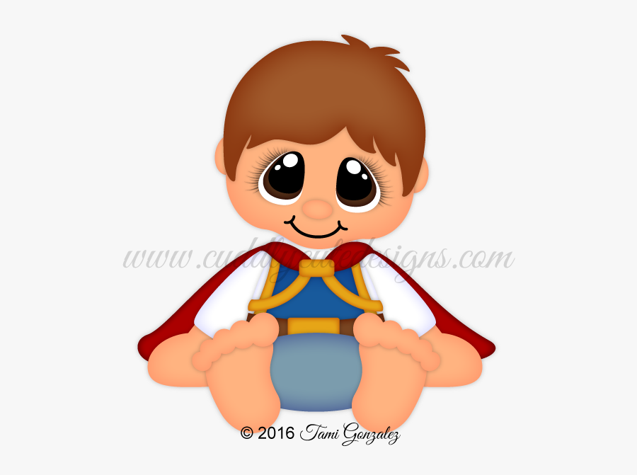 Cartoon Baby Prince, Transparent Clipart