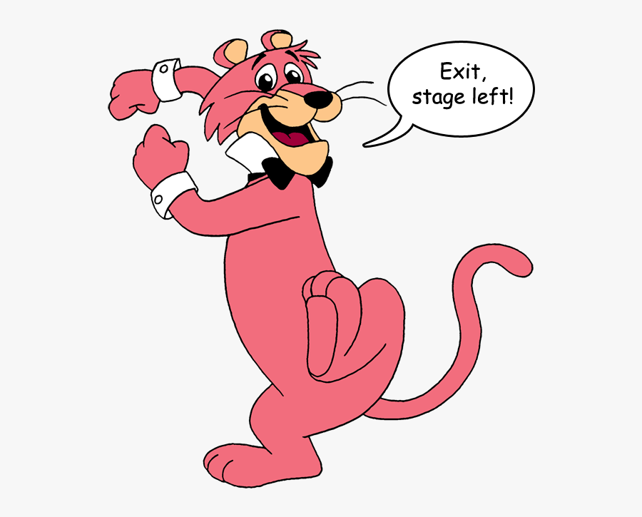 Pink Cat Mascot - Snaggle Puss, Transparent Clipart