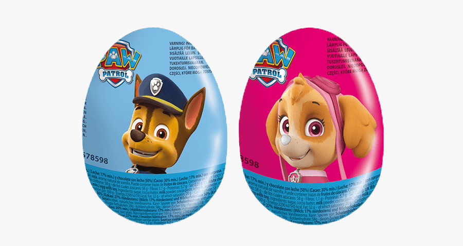 paw patrol kinder surprise