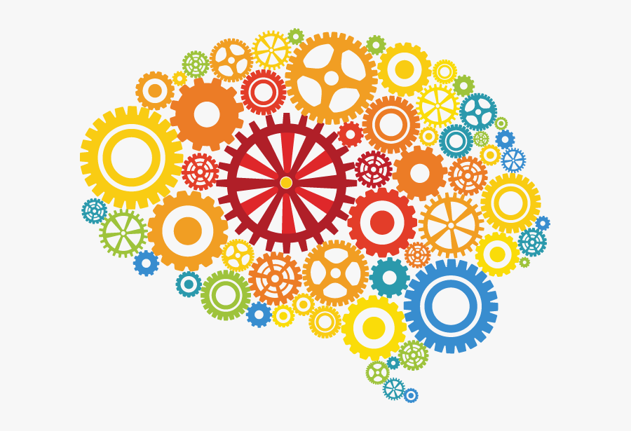 Benefit Of Learning - Brain Gears Png, Transparent Clipart