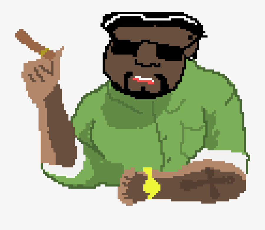 Transparent Green Smoke Png - Big Smoke Pixel Art, Transparent Clipart