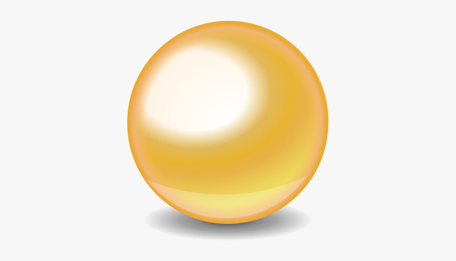 Golden Ball - Golden Ball Clipart, Transparent Clipart