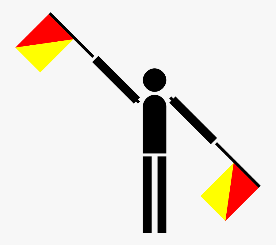Semaphore, Flag, Annul, Cancel, Naval, Navy, Signal - Semaphore Flag Letter G, Transparent Clipart