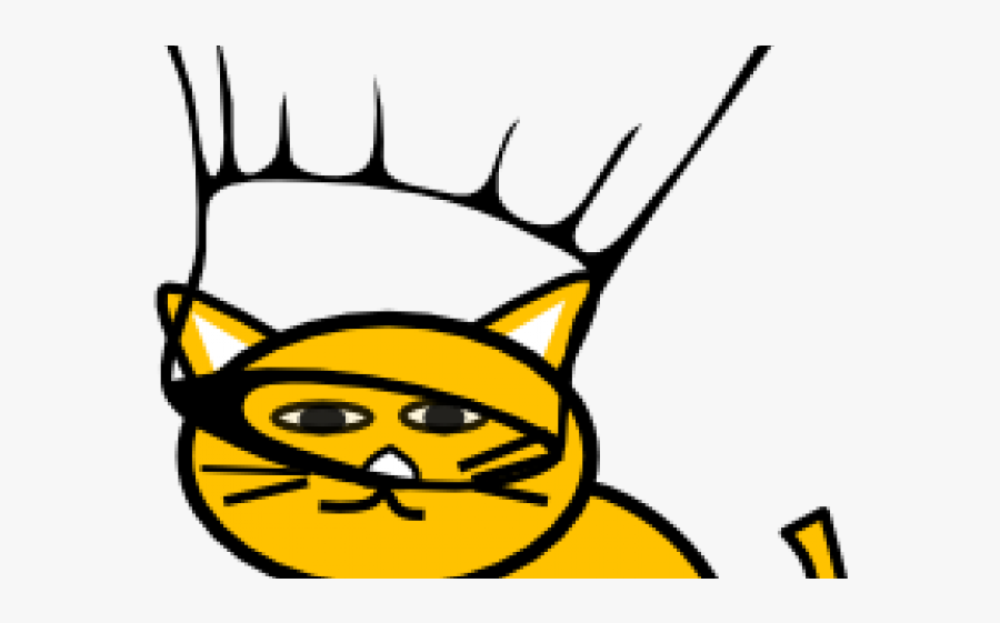 Cat Clipart Chef - Clipart Chef Hat Png, Transparent Clipart
