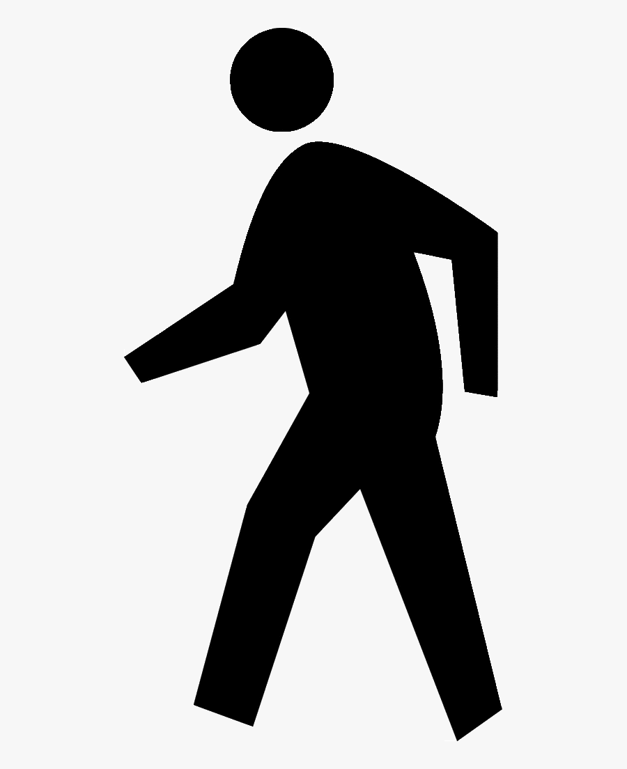 Impaired And Use A Predominantly White Or Metallic - Crossing Sign, Transparent Clipart