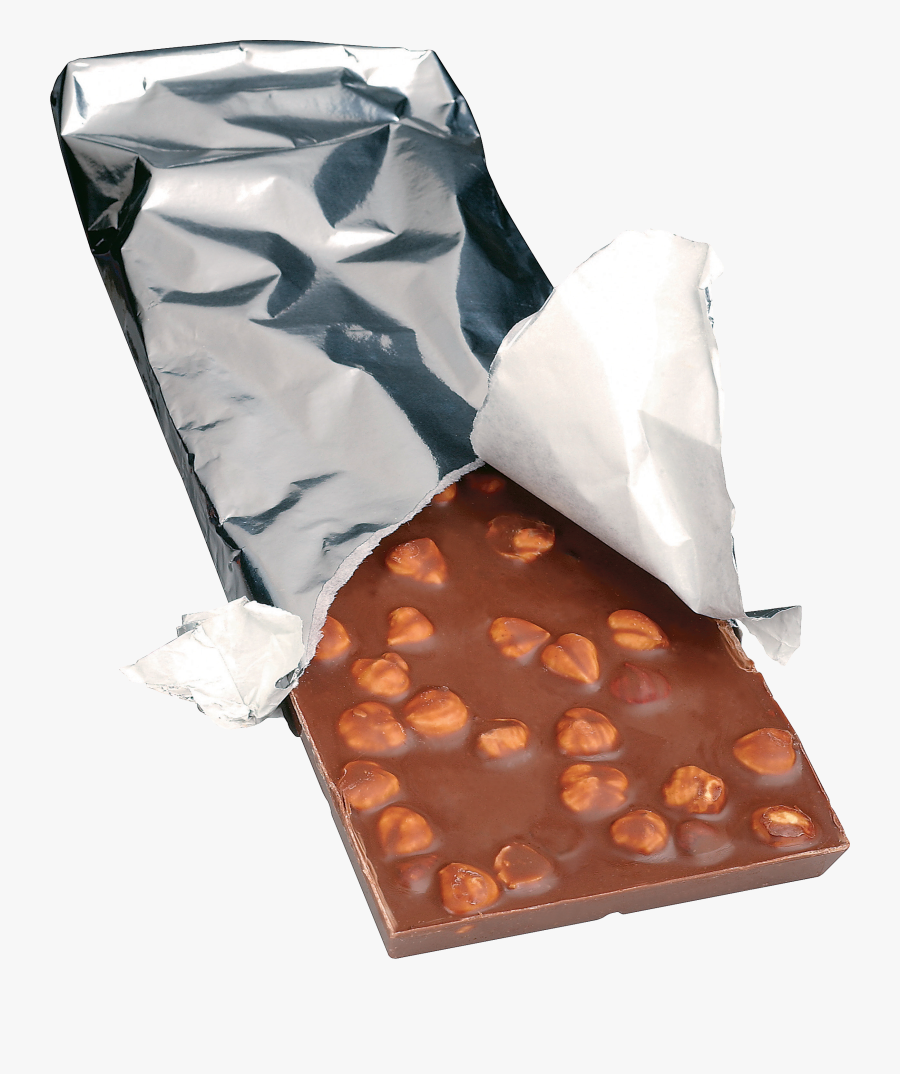 Chocolate Bar With Nuts Transparent, Transparent Clipart